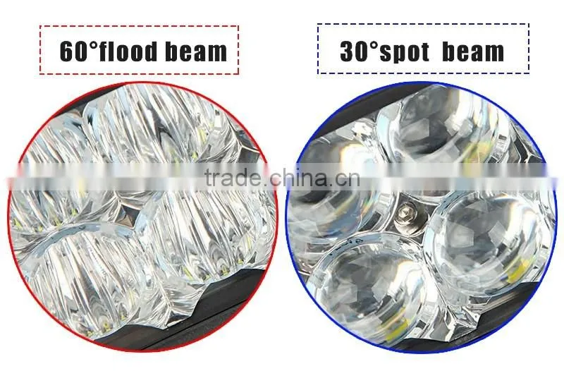Waterproof 5D reflectors offroad dual row light led bar light auto SUV ATV 4WD for accessory use
