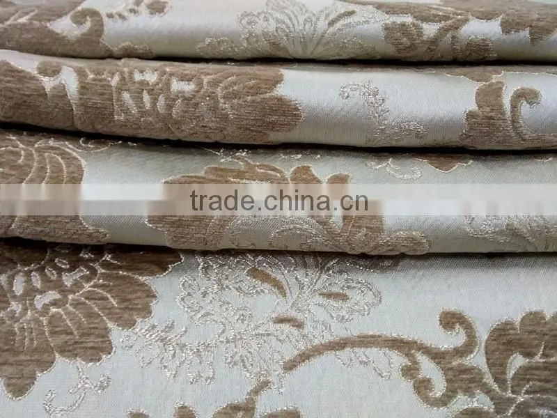 JYH latest design jacquard chenille sofa fabric online shopping