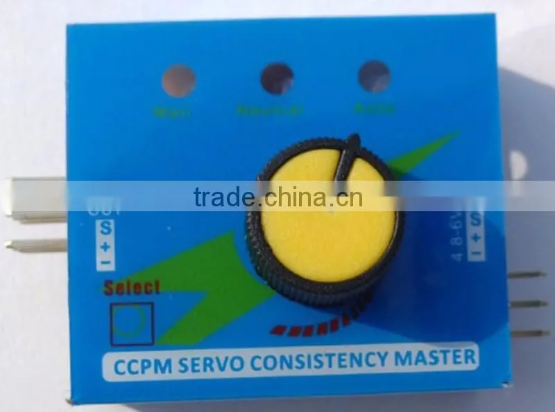 Multi Servo Tester 3CH ECS Consistency Speed Controler Power Channels CCPM Meter