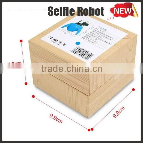 Hot Sale Self-Time take photo Selfie Robot with 360 degree,hands free selfie Robot for all mobile phone