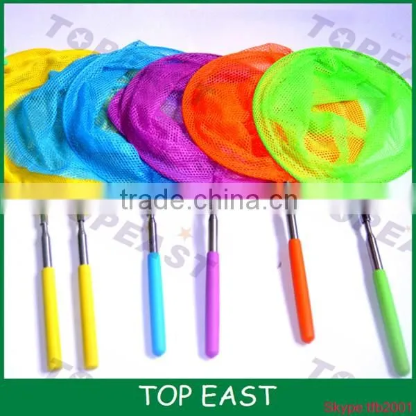 Kids Extendable Fishing Butterfy Bug Insect Net Telescopic Handle Garden Toy