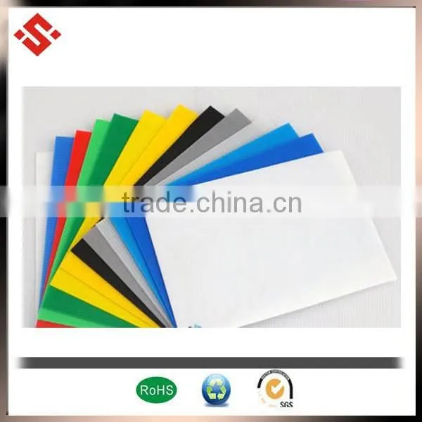 PP coroplast sheet shopping cheap hard plastic sheet china supplier honeybomb board bottle layer pad