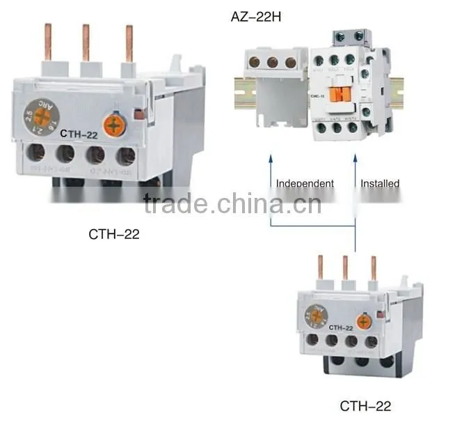 Timer Relay,CTH Thermal Overload Relay-22H