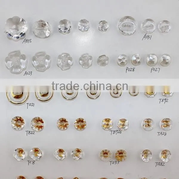 Wholesale plastic round button acrylic button