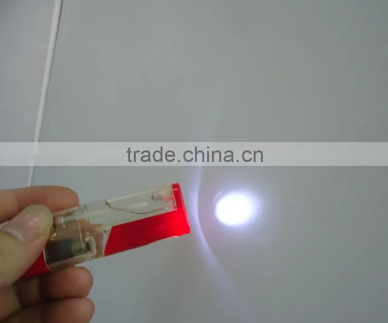 8.1cm transparent refillable electronic lighter led lighter for cigarette