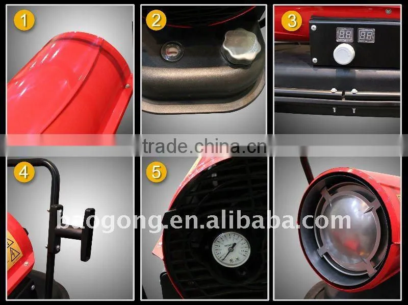 mobile diesel heater