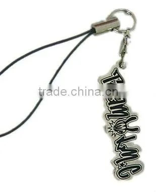 fashional metal flower form mobile phone straps