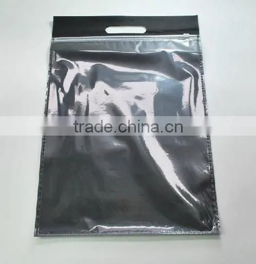 unique customized transparent EVA PVC plastic zipper bag