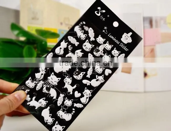 3 d cartoon fancy nail sticker