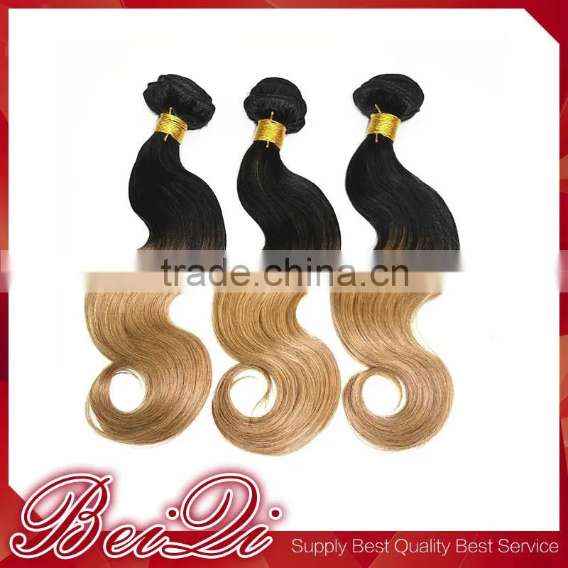 Flexible price natural blonde curly human hair extensions