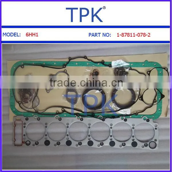 Isuzu 4JB1 Gasket Kit 5-87810-289-2 5-87810-457-2, 4JB1 Cylinder head gasket set 8-94109-553-1