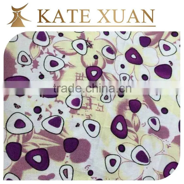 Plain weave soft rayon fabric for girls