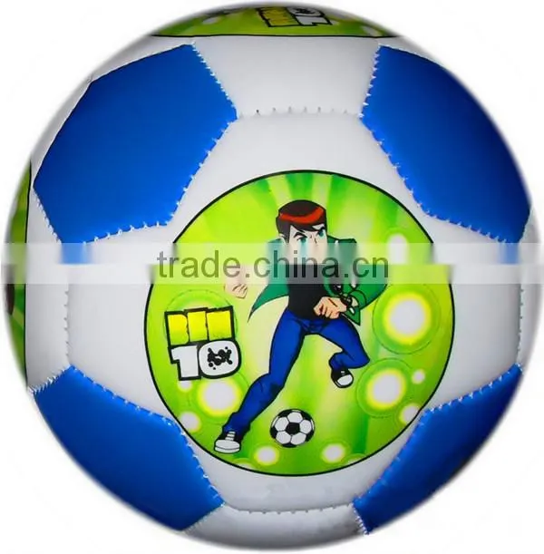 Size 3/4/5 soccer ball,PVC machine sewn soccer ball