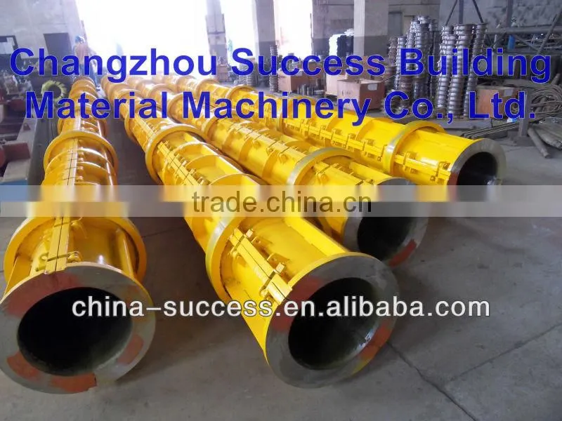 Concrete Electrical Pole Mould/PC Pole Mould/Steel Mould for Concrete Pole