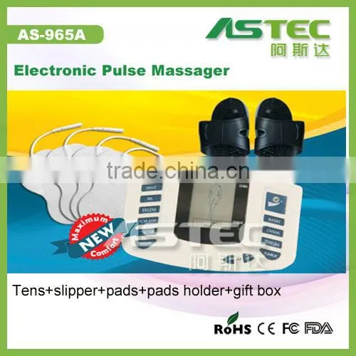 online shop handheld electronic pulse massager for body and foot