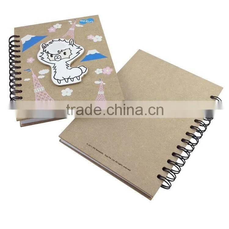 wood cover notebook