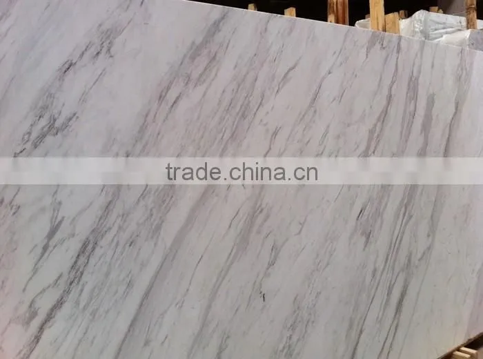 Polished rose cream marble slab
