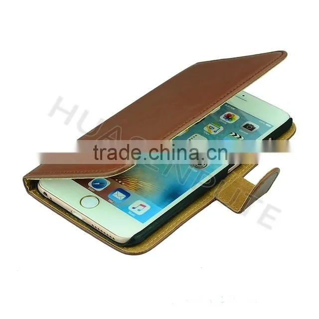 PU Flip Leather Case For iPhone6S Plus,PU Wallet Leather Case For iPhone6S Plus