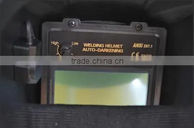 Eagle CE welding helmet with solar power and li battery