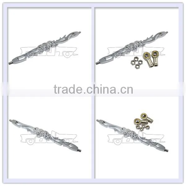 BJ-SL288-02 High quality Chrome Three Centered Skulls 10.25'' shift linkages