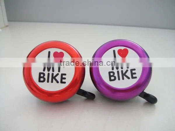 unique customized steel bicycle bells