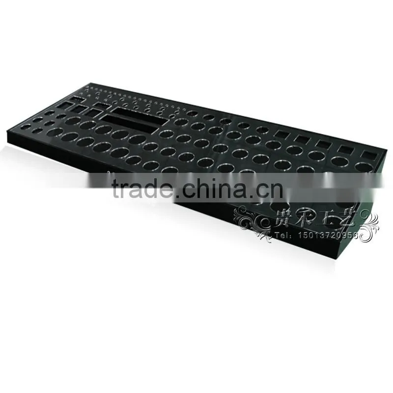 Hot sale customized acrylic cosmetic display rack