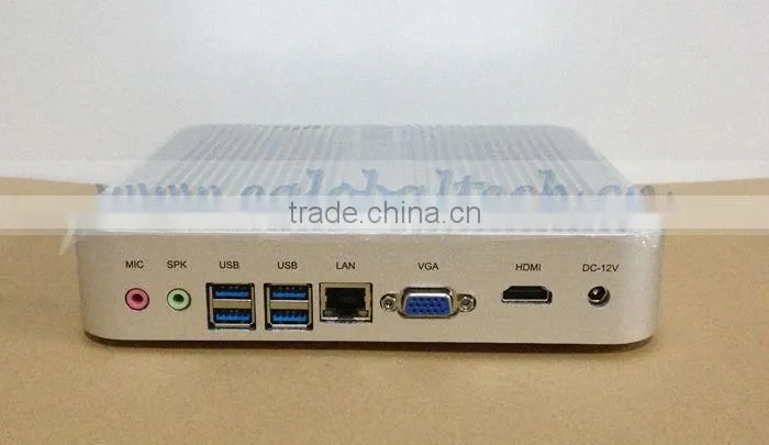 small desktop pc dc 12v intel nuc onboard i3 5005u cpu hd5500 graphcis WAR Tomb Raider 3D Gaming Support USB3.0 VGA Gigabit LAN