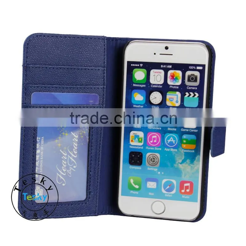 android accessories handmade pu leather mobile phone case for iphone 6