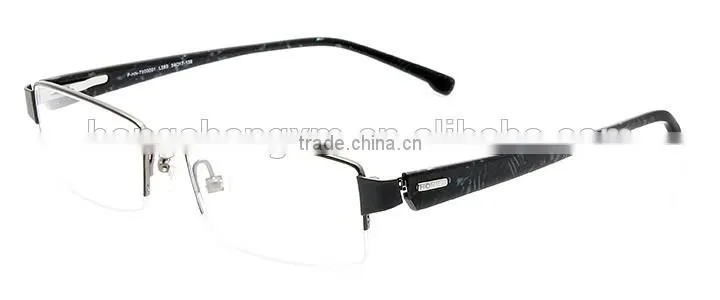 Stainless Steel Optical Reading Eyeglass Half Frame for Unisex