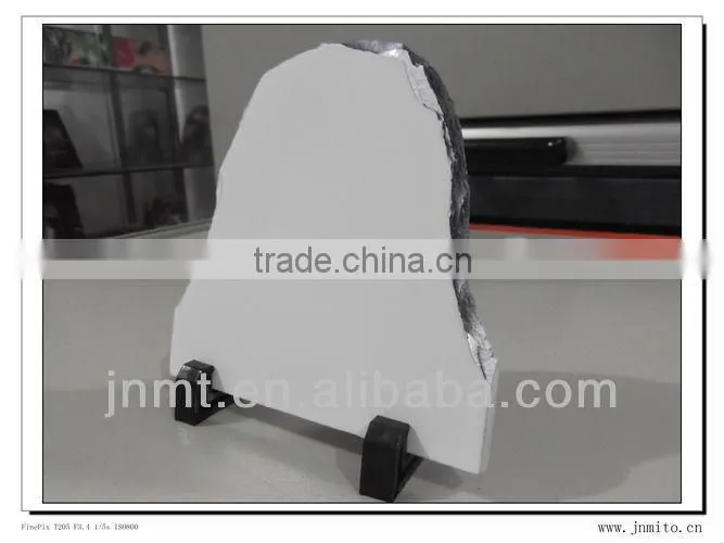 SH30 semicircle opening large size sublimation rock slate photo