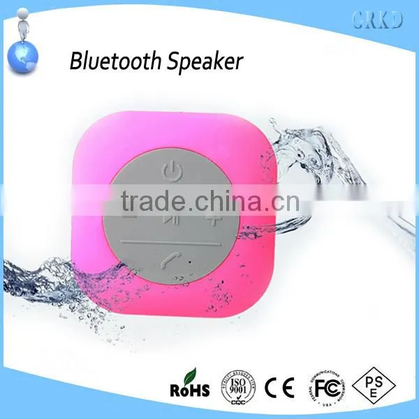 IPX4 rated waterproof wireless bluetooth speaker for iPad