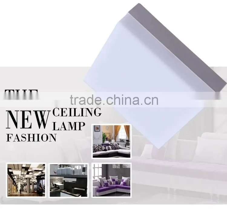 Round / Square 6W 12W 18W 24W led ceiling panel light surface mounted downlight