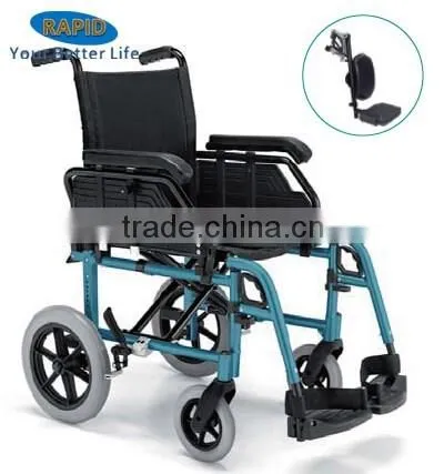 aluminum folding lightweight adjustable height wheelchair