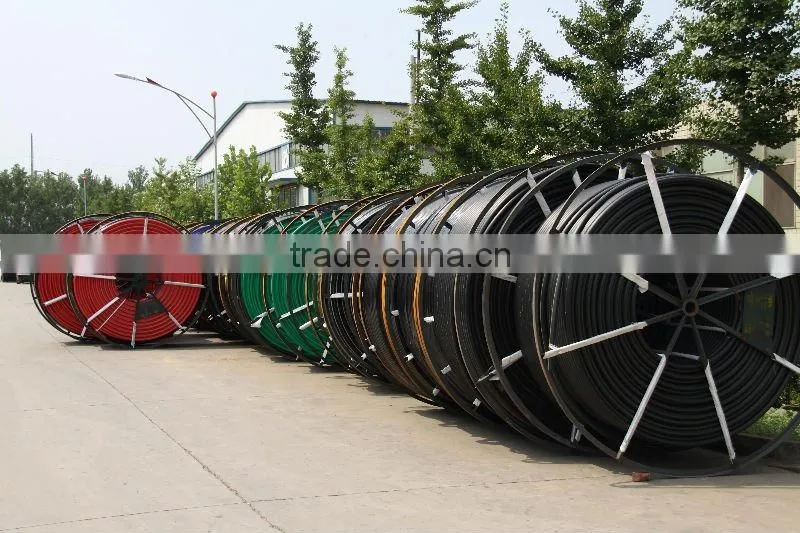 Fiber optical hdpe pipe
