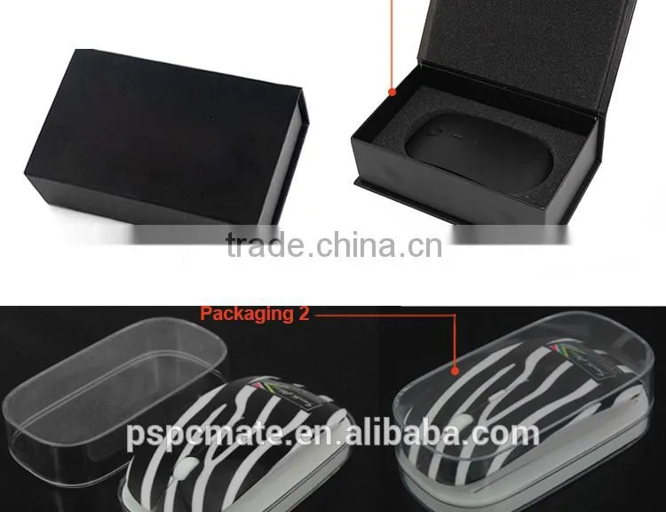 Laser Engraved LED Light Logo Mouse Wireless for Laptop PC