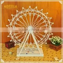 Metal chair shape plant stand