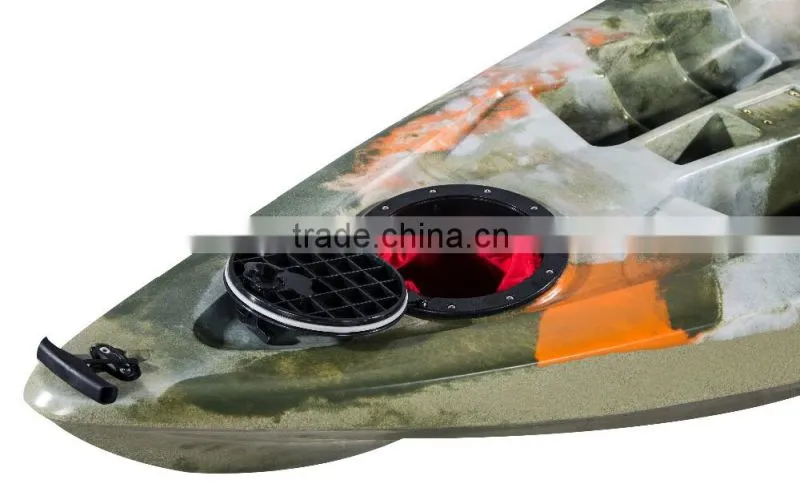 KINLIFE Plastic fishing canoe kayak for single person