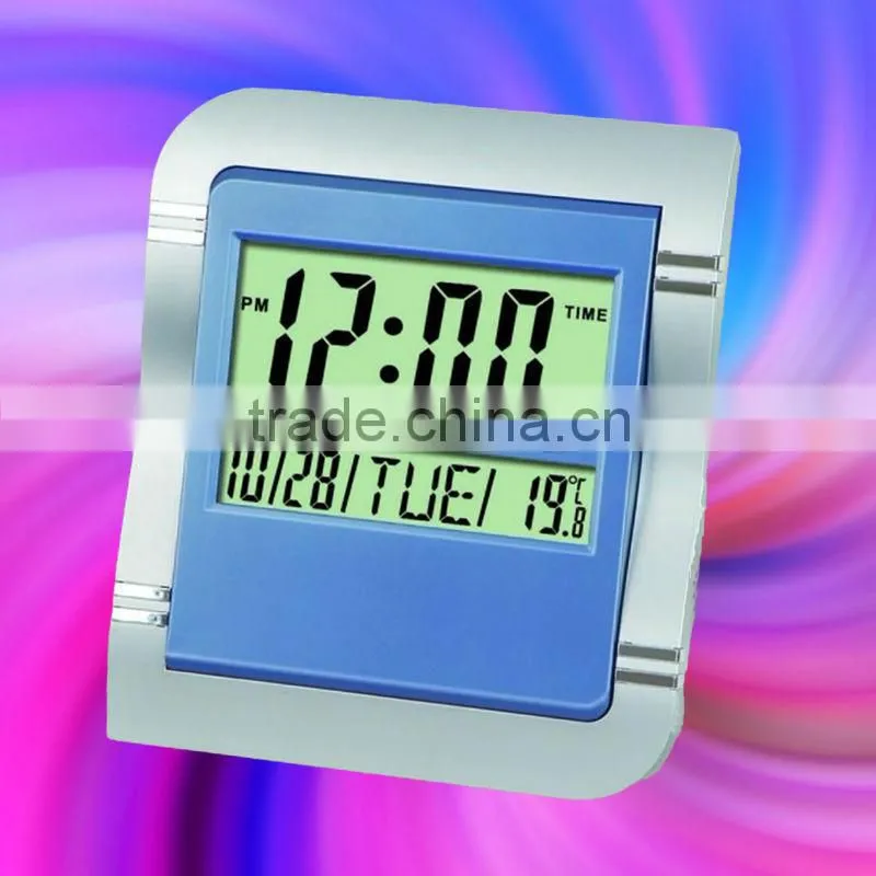 Manufacturer supply smart wireless weather station clock for home weather forecast