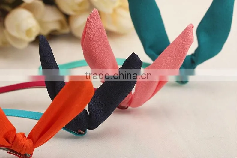 Latest new fashion adorable youthful vigour bunny ear hairpin