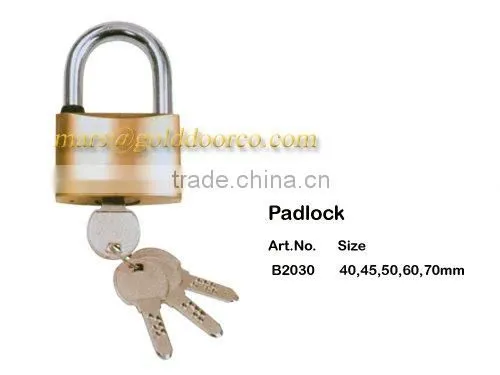 Thick-Type Brass Padlock with PC Keys