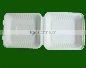 biodegradable paper food packing--8"*8"*3.19"
