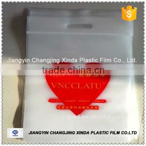 2015 Custom LDPE Zip Lock Bags with White Pannel