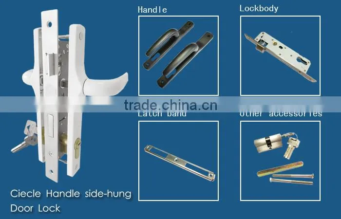 Building Door Handle and Lock