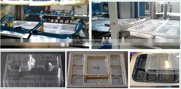 high efficiency vacuum forming disposable plate making machine