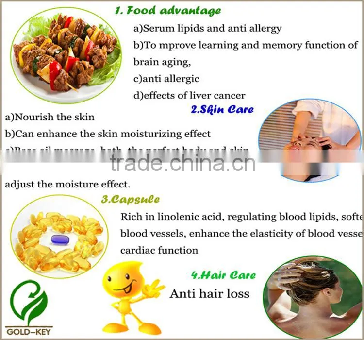 Hot Sale Health Cooking Oil High Quality Cold Pressed Perilla Seed Oil