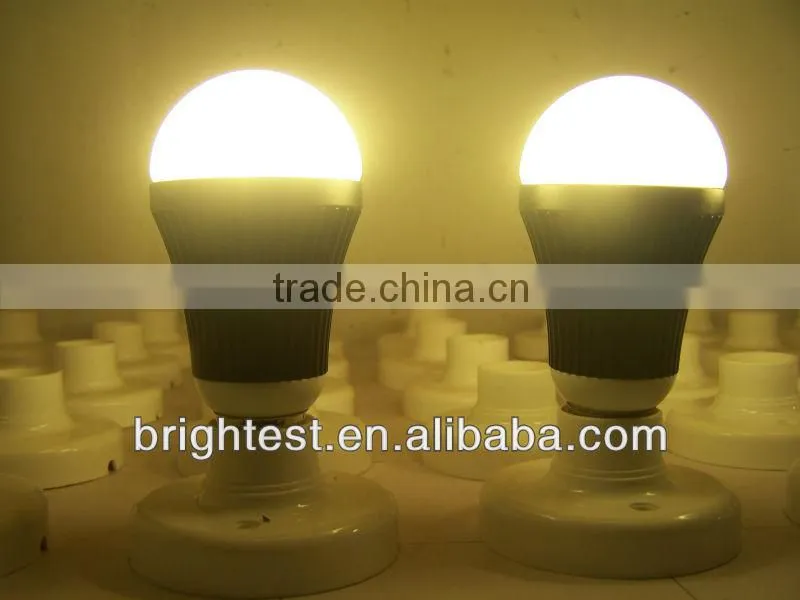 5W 6W 7W Dimmable LED Bulb E27,6W LED Bulb Replacement Incandescent Bulbs 60-75W