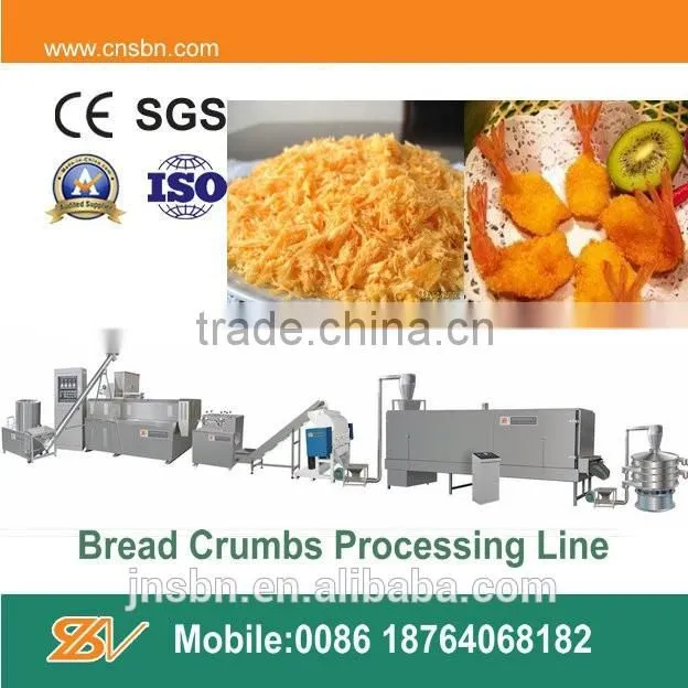 Automatic stainless steel bread crumb making machine