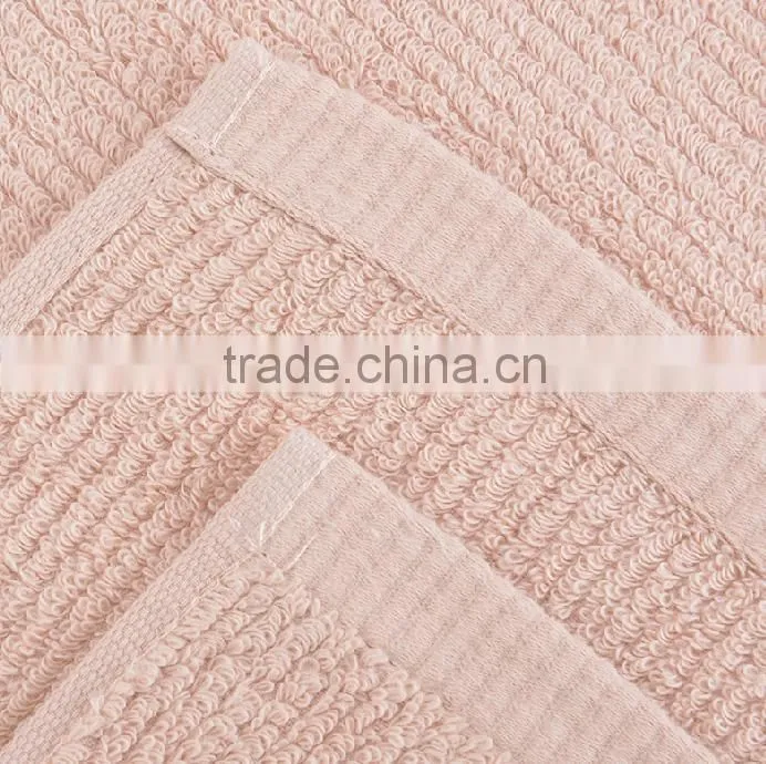 2015 new design antibacterial hot pink wholesale hand towels with CE certificate