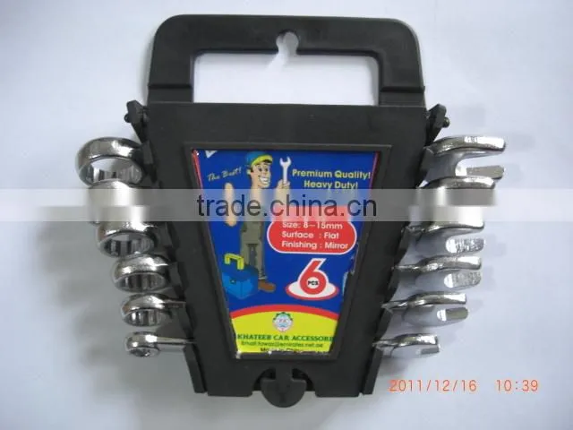 Mirror Finish Dobule Open End Screw Spanner