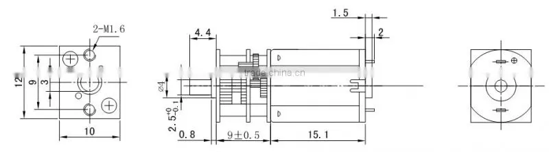 12V DC Micro Motor for Electric Lock and auto lock